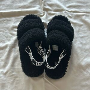 Black Ugg slippers women’s 9